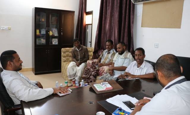 جمعية السبيل تستقبل مدير عام مكتب الشئون الاجتماعية والعمل بوادي حضرموت