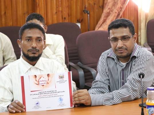 جمعية السبيل تشارك في حفل اشهار ملتقى التميز لرعاية الأيتام بوادي حضرموت:  وانتخاب مدير إدارة البرامج الاجتماعية والأيتام بالجمعية عضوا بالهيئة الإدارية بملتقى التميز للأيتام 